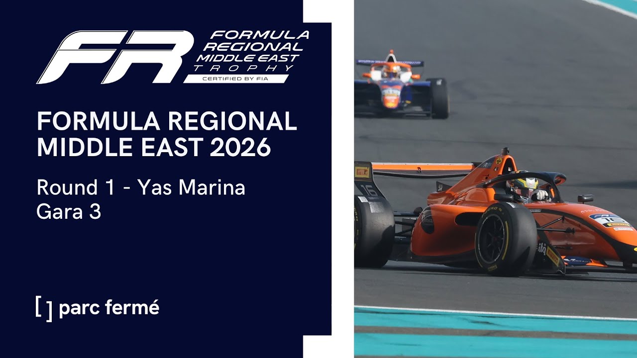 Formula Regional Middle East 2026 | Round 1: Yas Marina - Gara 3