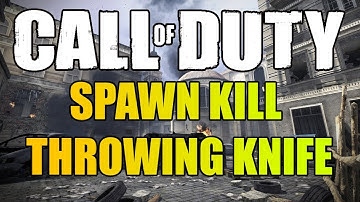 MODERN WARFARE 3: Spawn Kill Throwing Knife