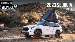 Building an Overland Storage System for our 2023 Sequoia with Goose Gear | SEMA 2022 | SHOP TALK