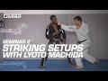 Karate combat dojo striking setups with lyoto machida