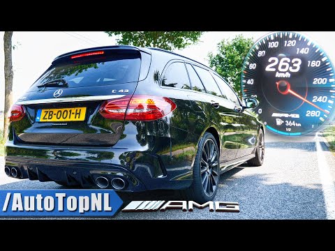 NEW! Mercedes AMG C43 0-263km/h ACCELERATION & TOP SPEED by AutoTopNL