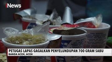 Petugas Lapas Gagalkan Penyelundupan 700 Gram Sabu dalam Mie Instan - iNews Pagi 26/11