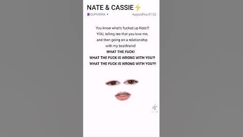 Cassie and Nate fighting | Euphoria s2e4