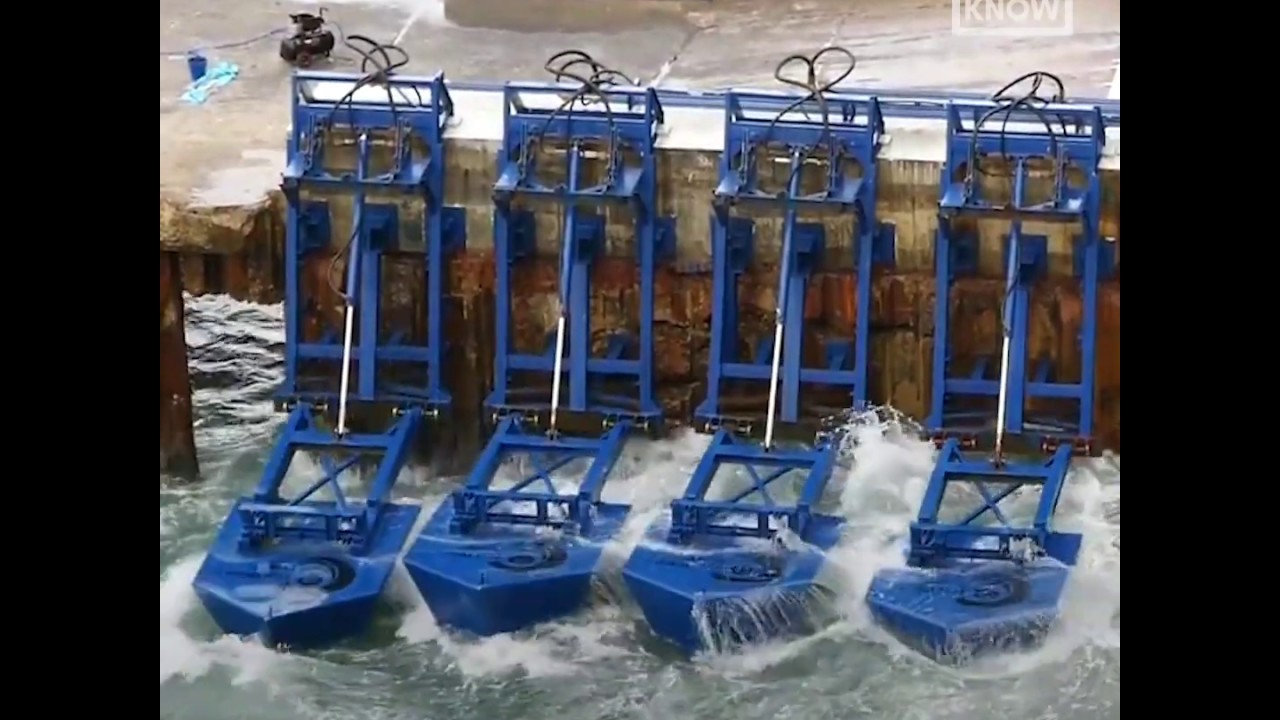 This machine uses the oceans waves to power your home YouTube