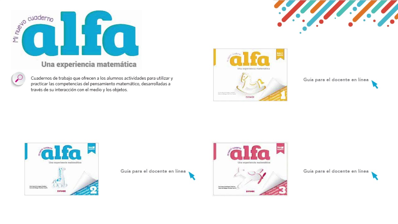 Mi nuevo Cuaderno Alfa Preescolar - YouTube