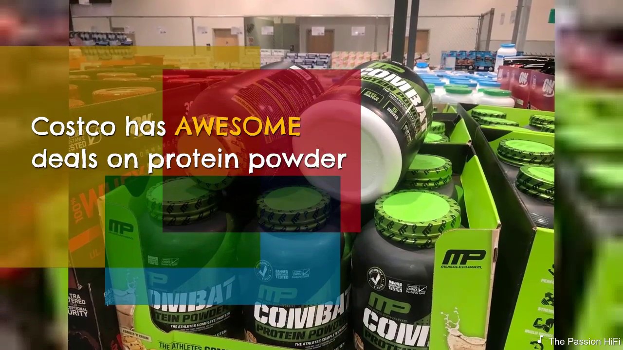 At Costco MusclePharm Combat Protein Cookies and Cream 26.99!! YouTube