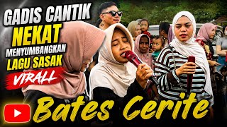 Gadis Cantik Langsung Nekat Menyumbangkan Lagu Yang Sedang Viral Bates Cerite  Irama Dopang