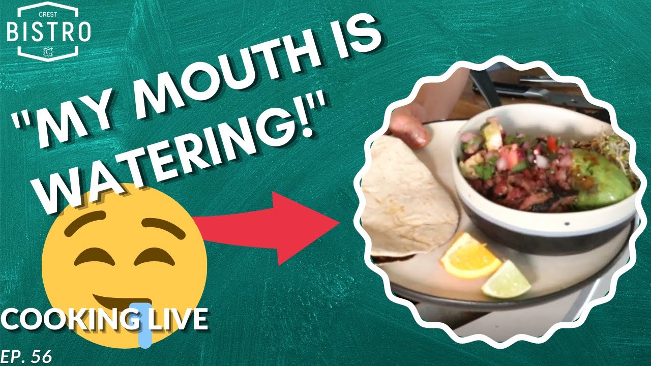 Cooking Live with Mike Brosin and Hugh Stewart (Ep. 56)- "MY MOUTH IS WATERING!"