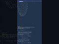 ASCII Sphere rotating in terminal #rust #programming #neovim