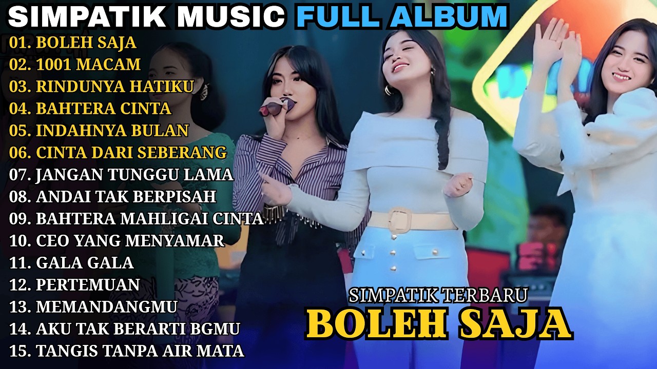 BOLEH SAJA - 1001 MACAM | ALL ARTIS SIMPATIK | SIMPATIK MUSIC FULL ALBUM 2026