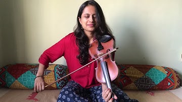 Me Maja Harapun | Asha Bhosale | Instrumental | Violin