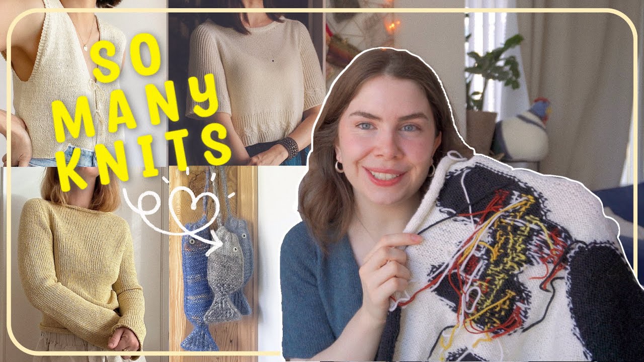 Everything I knit in June✨ Knits & Babbles ep.25 | Monthly Podcast
