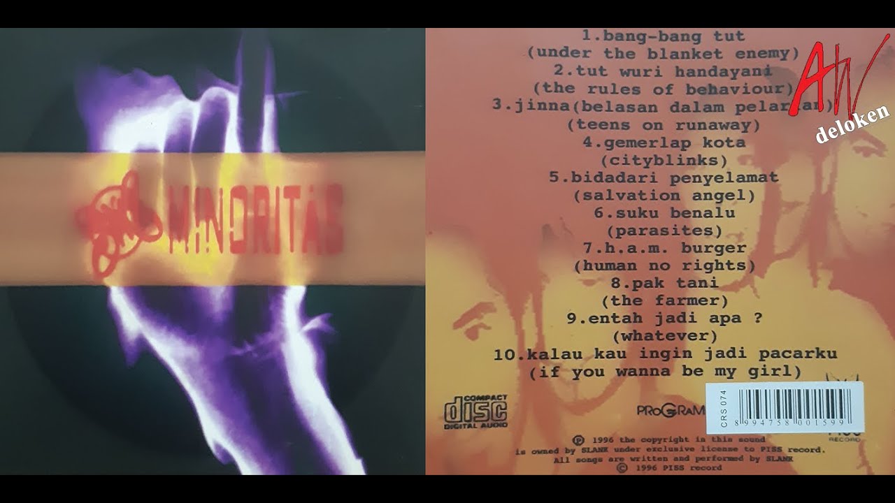 SLANK - ENTAH JADI APA... (Album : Minoritas, 1996) #slank #slankers #legend