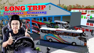 Long Trip Full Trans Jawa dengan bus Rosin SR2 XHD