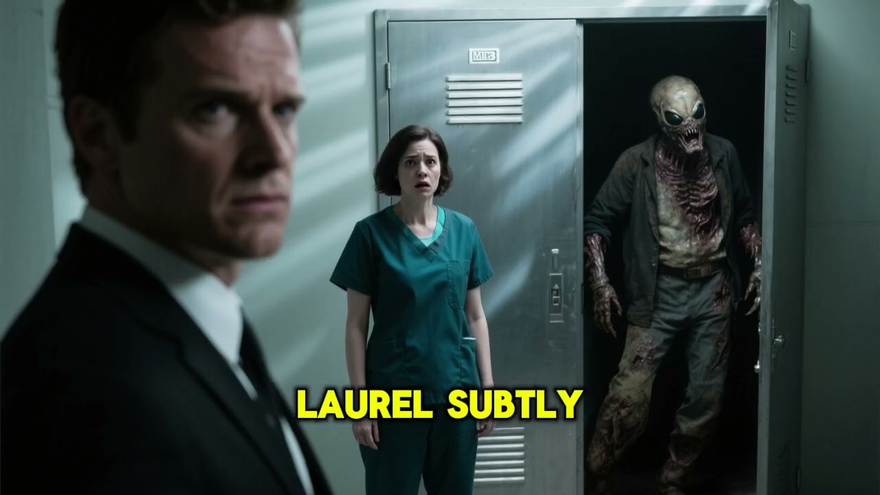 DR. LAUREL WEAVER, a medical examiner, is working late. The morgue is sterile and silent