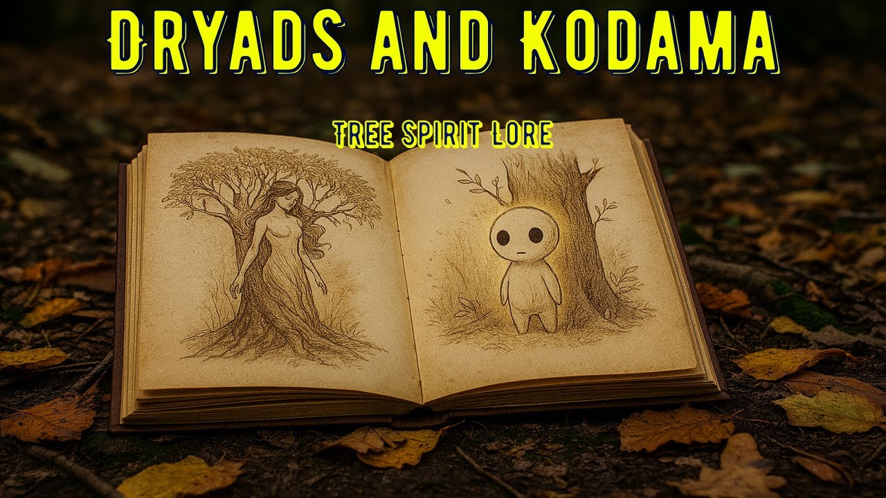 Дриады и Кодама — мифология древесных духов