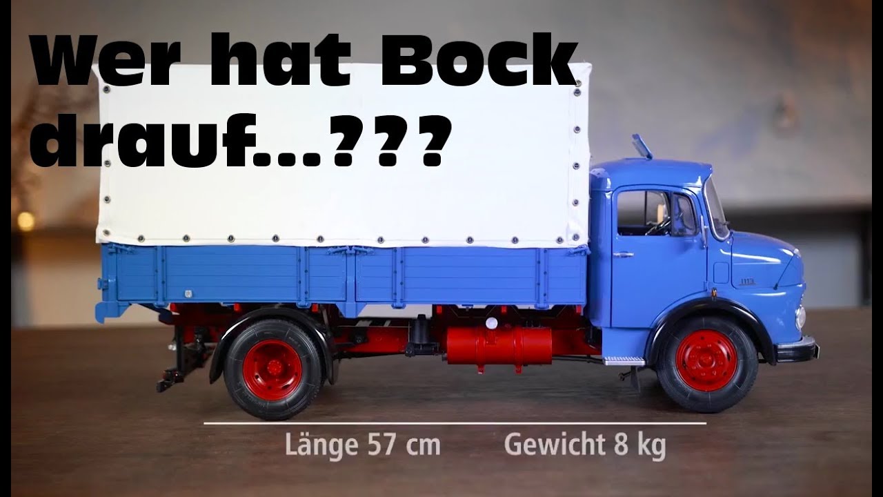 Modèle Réduit Mercedes L1113 Hachette - Échelle 1:12, édition Numérotée, Neuf