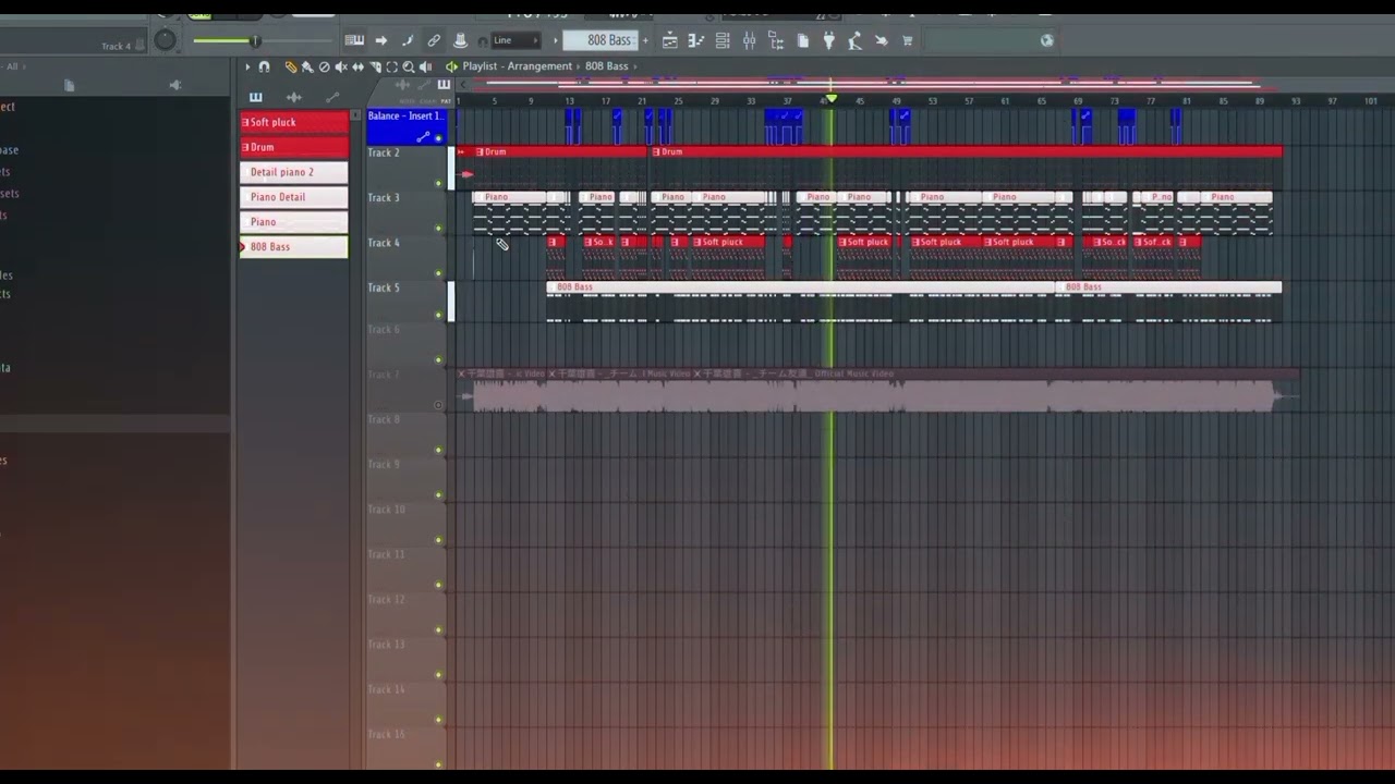 Remake Team Tomodachi instrumental with Stock Plugin