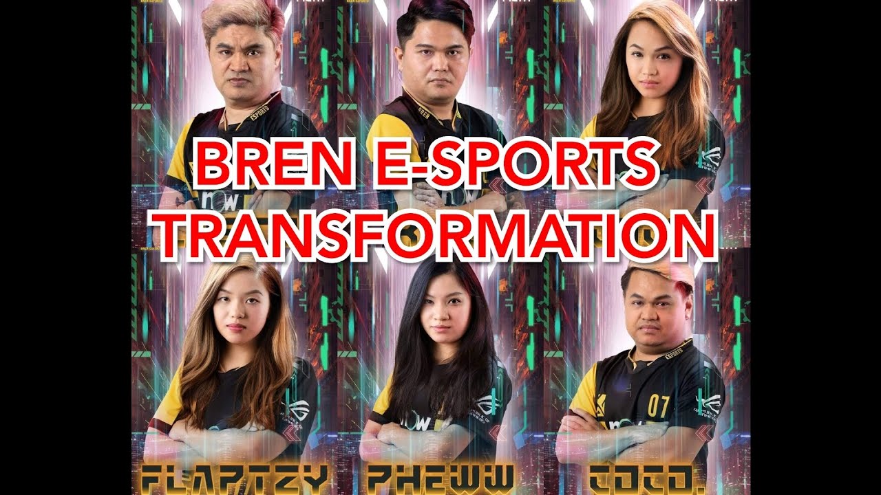 BREN E-SPORTS MAKEUP TRANSFORMATION😍|FACE APP💯