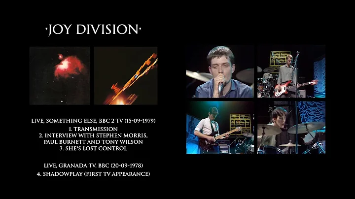 Joy Division - Transmission, She's Lost Control (Something Else 1979) - Shadowplay (Granada TV 1978)