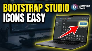 How to transfer icons into Bootstrap Studio - Easy Tutorial