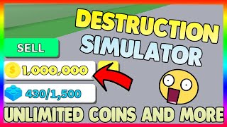 Destruction Simulator script auto farm and auto sell