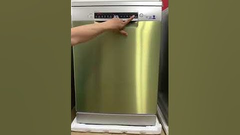 Hướng dẫn sử dung máy rửa bát bosch serie 4