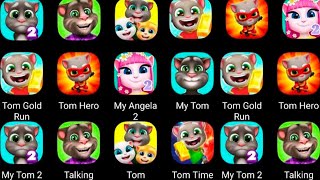 My Talking Tom, Tom Hero, My Tom, Cat Running, Tom Friends, Tom GOld Run, Tom TIme Rush screenshot 1