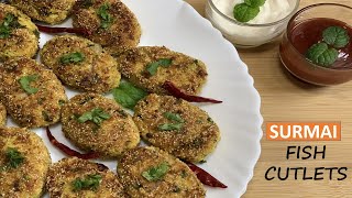 Goan Fish Cutlets Recipe - Surmai Fish Cutlets Recipe - Christmas Special Recipe 2020