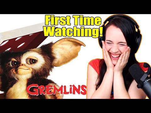 First Time Watching Gremlins! (MOVIE REACTION) - bunnytails