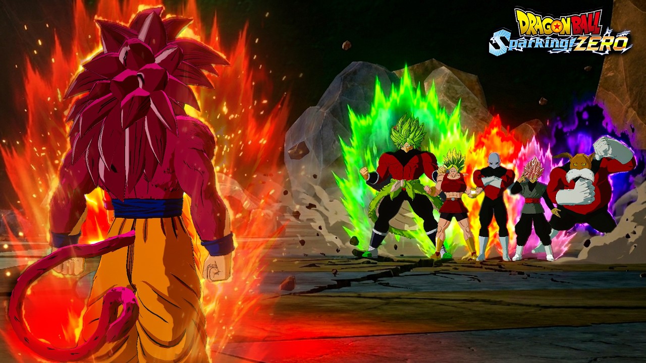 Гоку (Дайма) против всех суперзлодеев: безумная битва с боссами! - Dragon Ball Sparking Zero