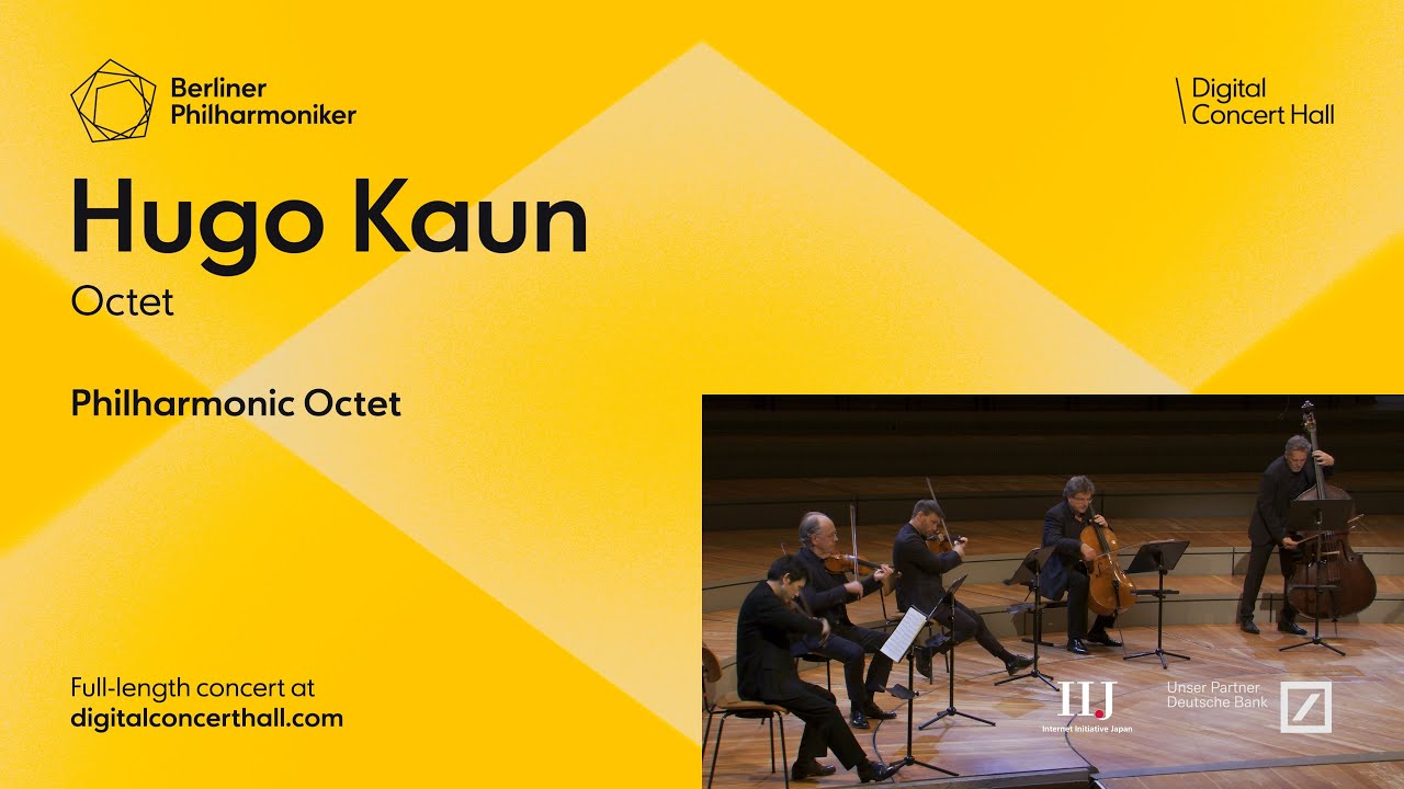 Kaun: Octet in F major / Philharmonic Octet