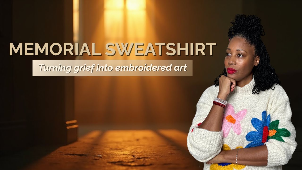 Keepsake Custom Embroidery Honoring Loved Ones Using Old Neck Ties