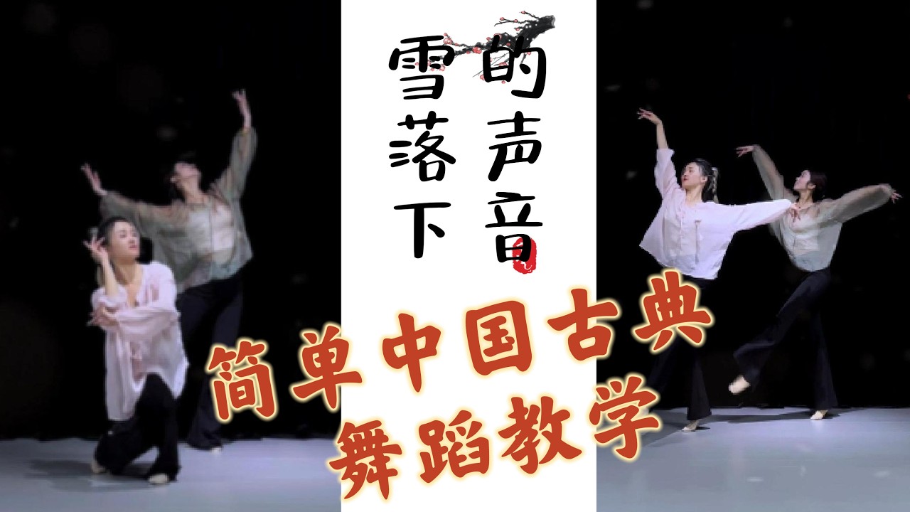 【雪落下的声音-教学】雪落下的声音舞蹈教学，节奏讲解及镜面展示。#晏子老师 #yan_zi #雪落下的聲音 #舞蹈教学 #dance #dancestudio #tiktok #ballet #抖音