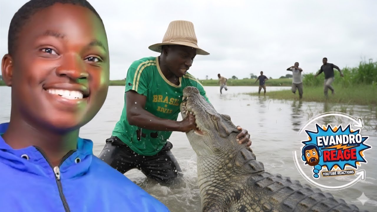 José Lino tem grande livramento do ataque do crocodilo 🐊 