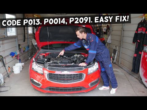 FIX CODE P0013 P0014 P2091 CAMSHAFT POSITION ACTUATOR CHEVY ,CHEVROLET, GMC, BUICK, CADILLAC