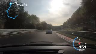 BTG 8:01 Touristenfahrt Nordschleife Sonntag 20.09.2020 Megane RS