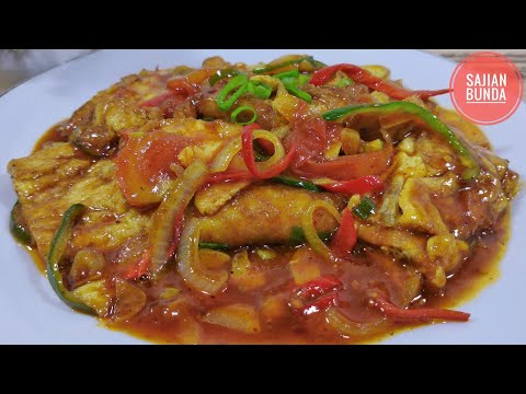Telur Dadar Masak Asam