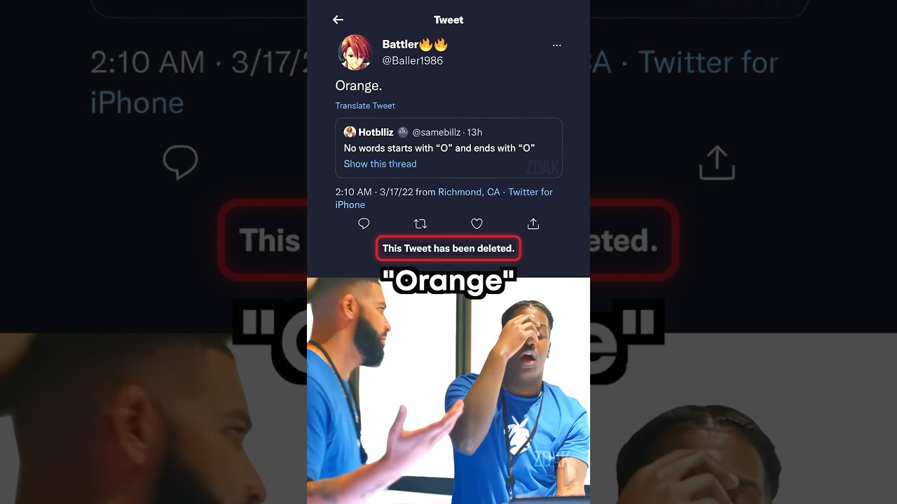 βThis Tweet has been deletedβ π