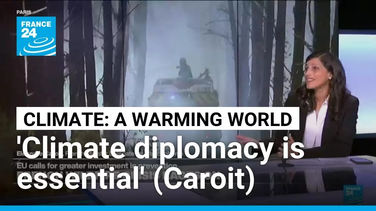 As France battles unprecedented wildfires, Caroit urges collective global action on climate change