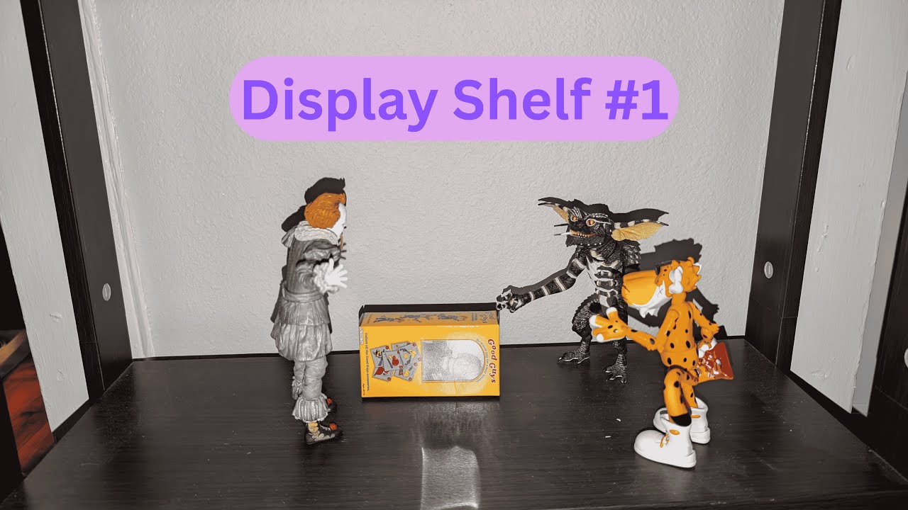 I set up my first display shelf! - YouTube