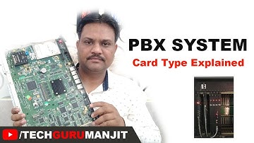 EPABX System Card Type Explained |  Coral PBX System | TGM Infotech Pvt. Ltd.