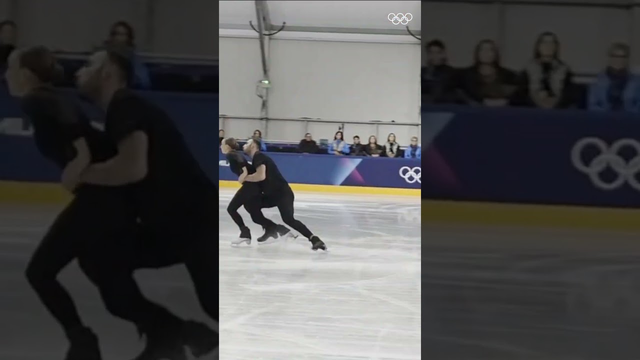Ready to get thrown into Pair Skating? ⛸️❄️ 