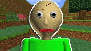 What if Baldi's Basics TOOK OVER MINECRAFT...? screenshot 1