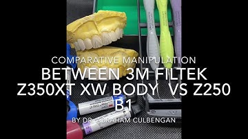 3M FILTEK Z350 XT VS FILTEK Z250