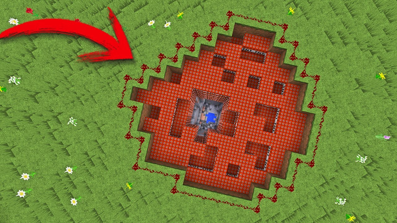 EXPLOSIÓN DE 1 MILLÓN DE TNT EN UN AGUJERO EN MINECRAFT TROLL 😱💣