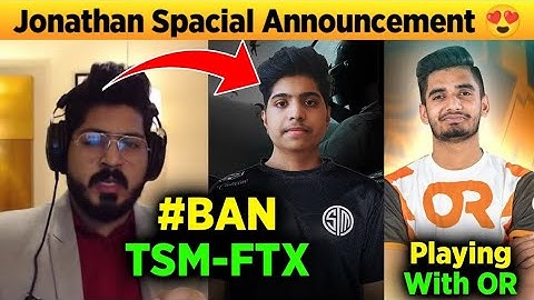 😳TSM-FTX Using Hack Exposed? 🔥Jonathan Streaming Update | Mavi JOINING OR? | Maxtern |VIRU | DARK