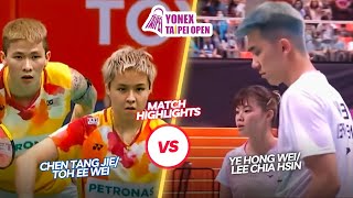 Epic Matchchentoh mas Vs Ye Hong Weilee Chia Hsin tpeyonex Taipei Open 2023