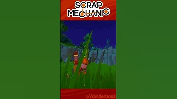 Turbo Fire Escape - Scrap Mechanic Survival #Shorts