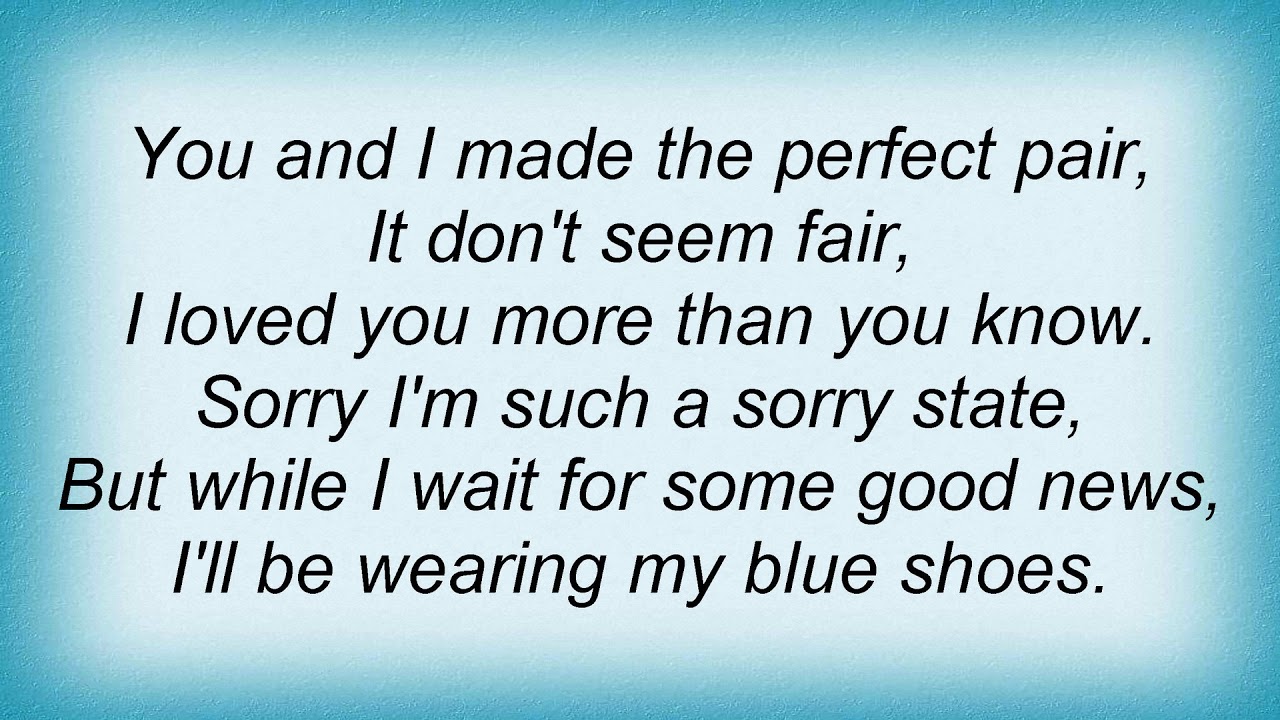 Katie Melua Blue Shoes Lyrics YouTube
